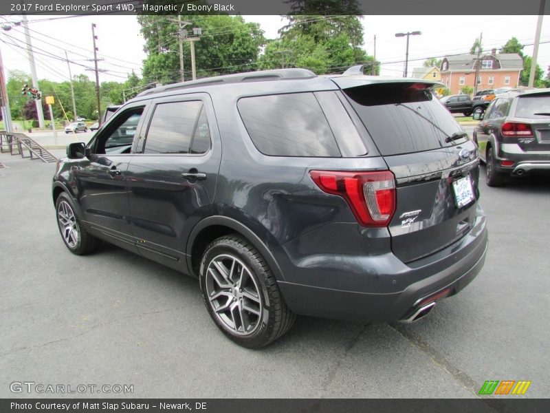 Magnetic / Ebony Black 2017 Ford Explorer Sport 4WD