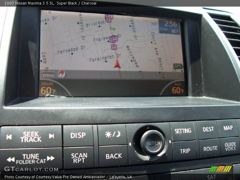 Super Black / Charcoal 2007 Nissan Maxima 3.5 SL