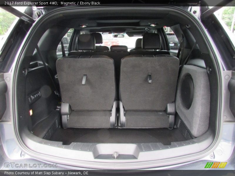 Magnetic / Ebony Black 2017 Ford Explorer Sport 4WD