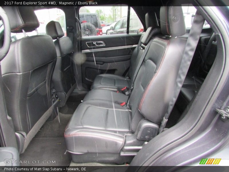 Magnetic / Ebony Black 2017 Ford Explorer Sport 4WD