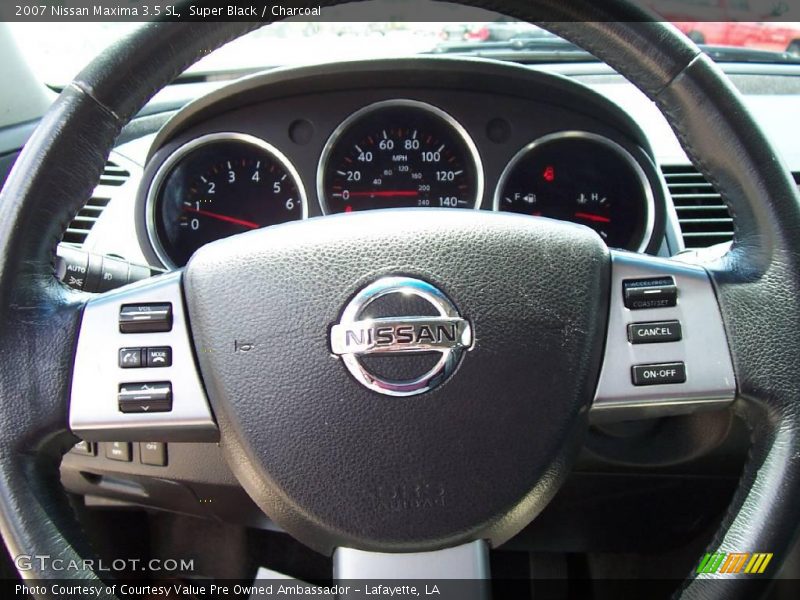 Super Black / Charcoal 2007 Nissan Maxima 3.5 SL