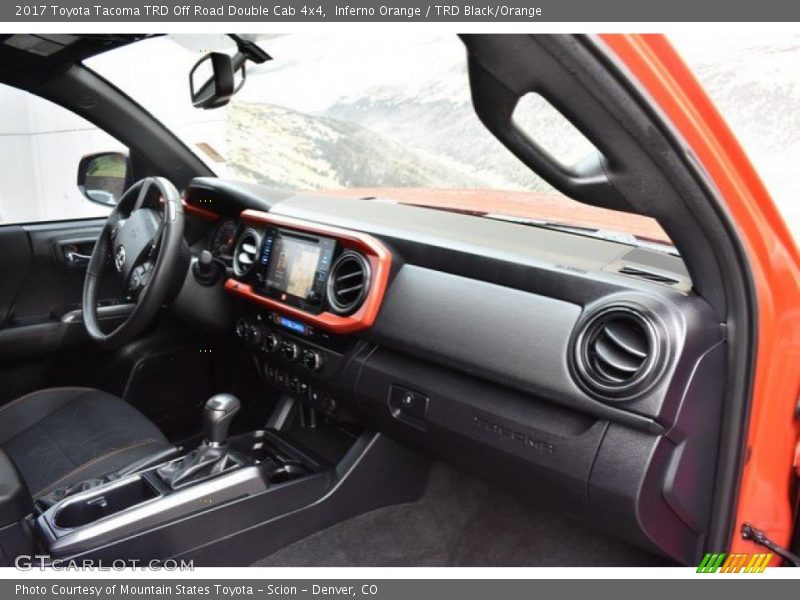Inferno Orange / TRD Black/Orange 2017 Toyota Tacoma TRD Off Road Double Cab 4x4