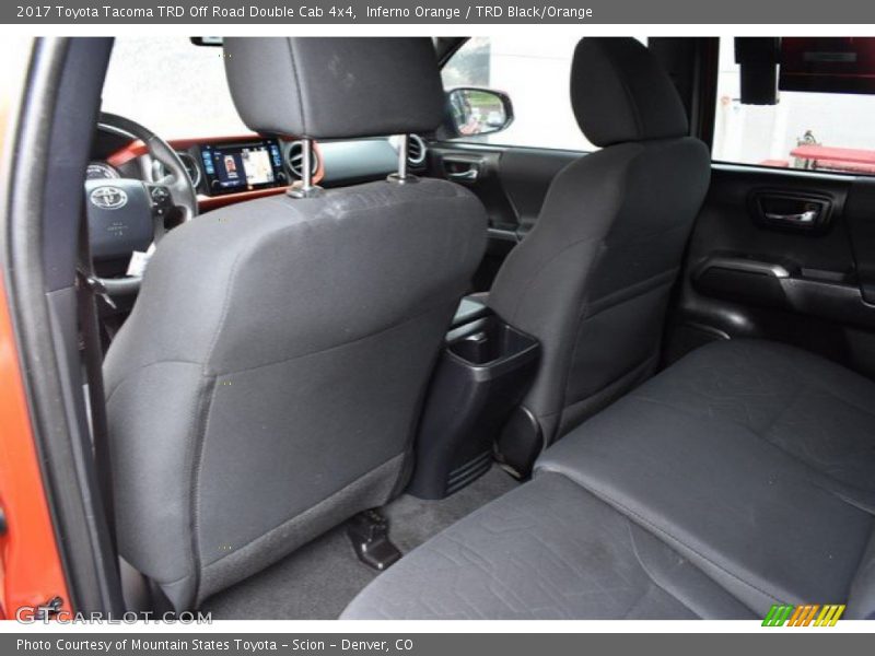 Inferno Orange / TRD Black/Orange 2017 Toyota Tacoma TRD Off Road Double Cab 4x4