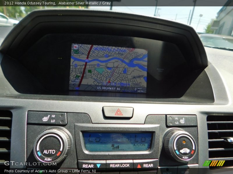 Alabaster Silver Metallic / Gray 2012 Honda Odyssey Touring