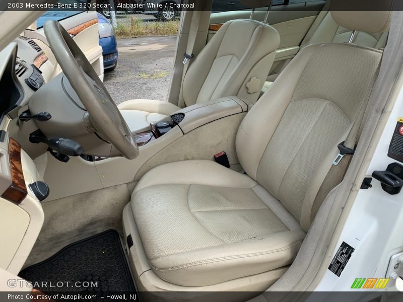 Alabaster White / Charcoal 2003 Mercedes-Benz E 320 Sedan