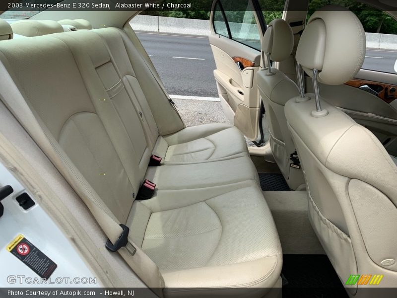 Alabaster White / Charcoal 2003 Mercedes-Benz E 320 Sedan