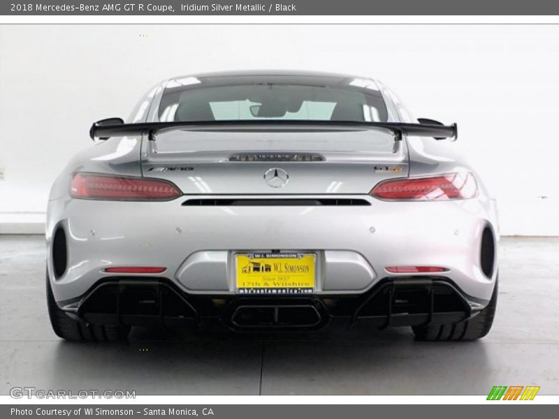Iridium Silver Metallic / Black 2018 Mercedes-Benz AMG GT R Coupe