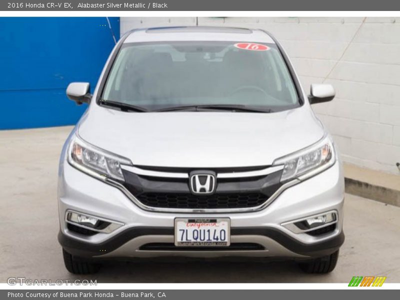 Alabaster Silver Metallic / Black 2016 Honda CR-V EX