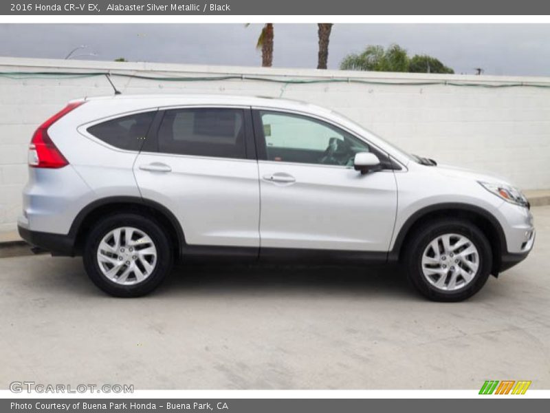 Alabaster Silver Metallic / Black 2016 Honda CR-V EX