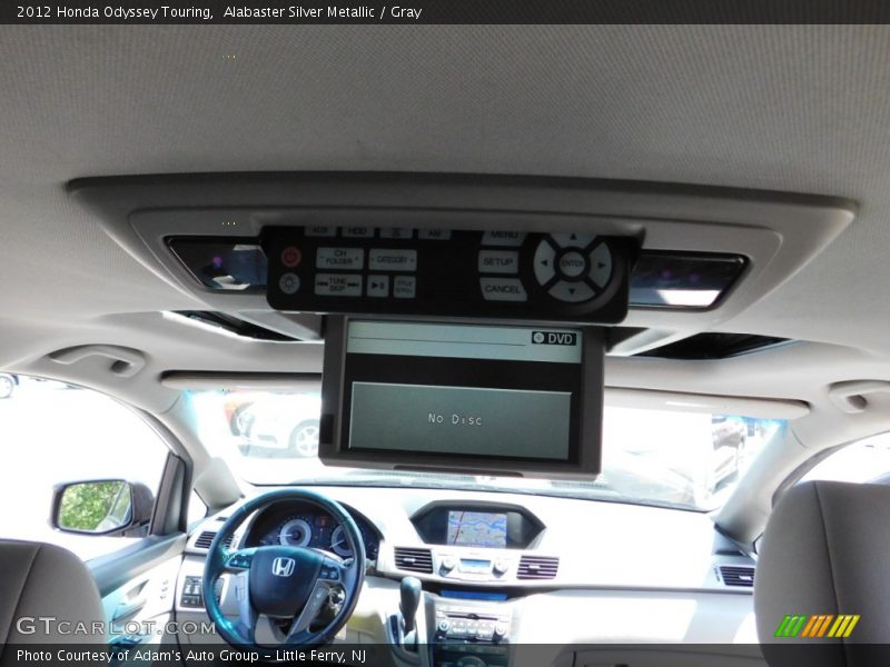 Alabaster Silver Metallic / Gray 2012 Honda Odyssey Touring