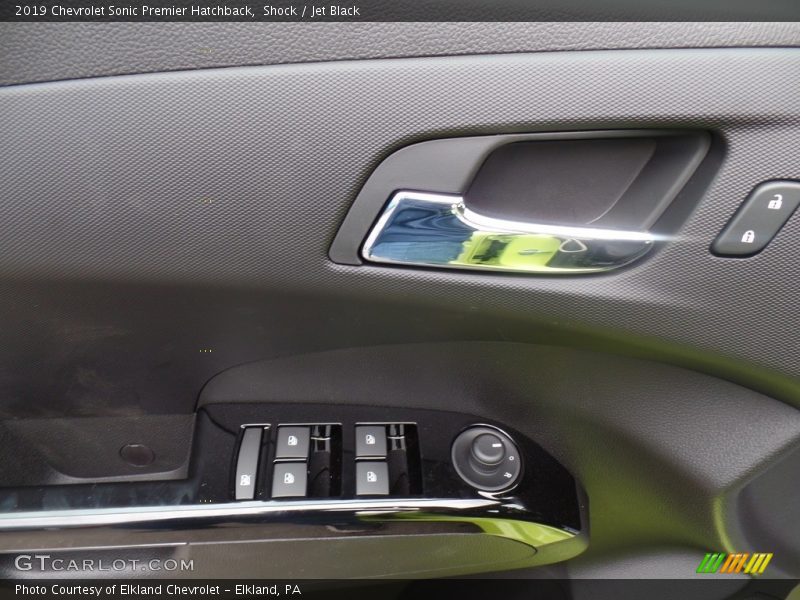 Controls of 2019 Sonic Premier Hatchback