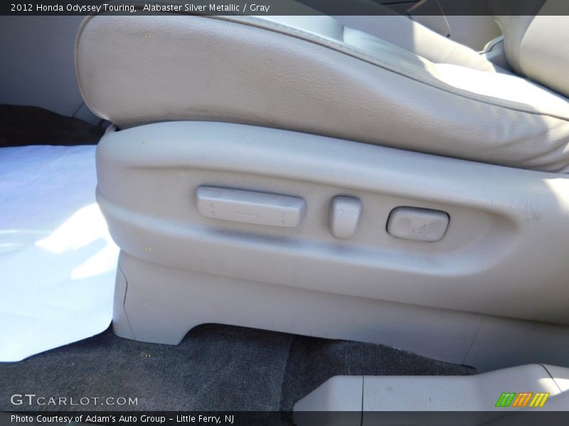 Alabaster Silver Metallic / Gray 2012 Honda Odyssey Touring