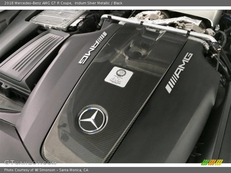 Iridium Silver Metallic / Black 2018 Mercedes-Benz AMG GT R Coupe