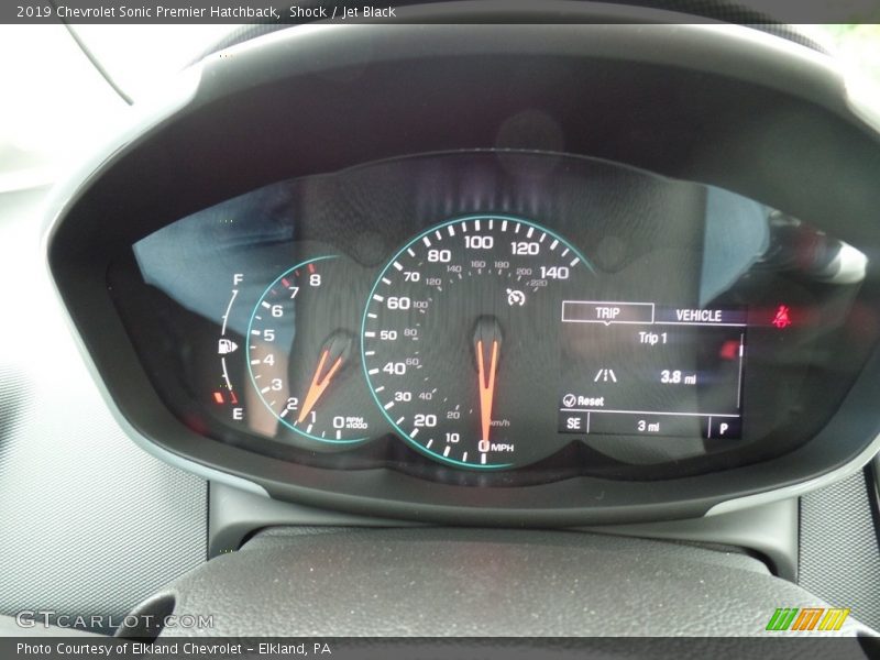  2019 Sonic Premier Hatchback Premier Hatchback Gauges