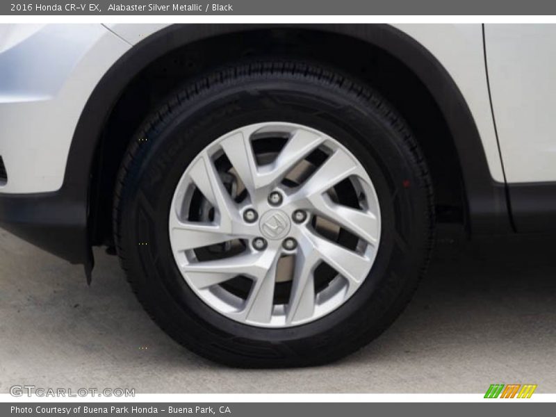 Alabaster Silver Metallic / Black 2016 Honda CR-V EX