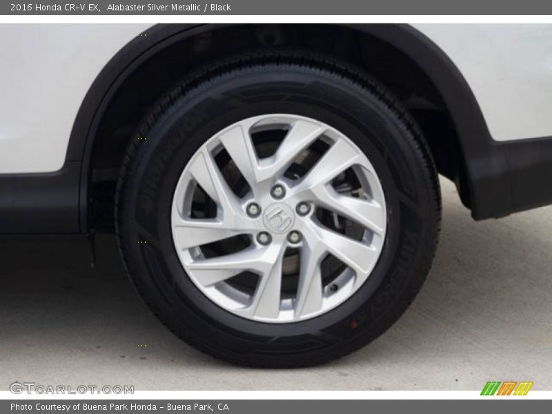 Alabaster Silver Metallic / Black 2016 Honda CR-V EX