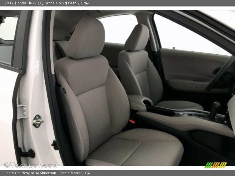 White Orchid Pearl / Gray 2017 Honda HR-V LX