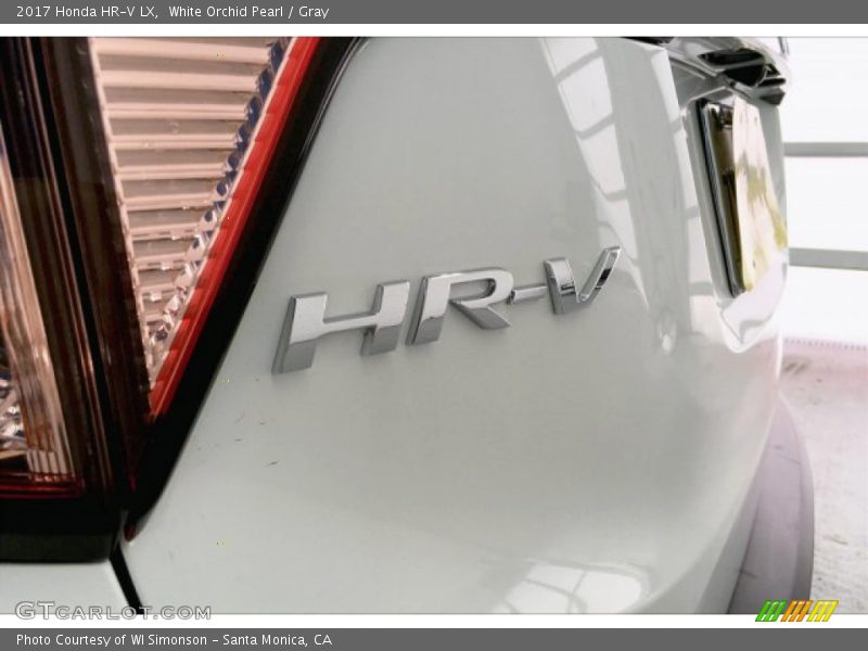 White Orchid Pearl / Gray 2017 Honda HR-V LX