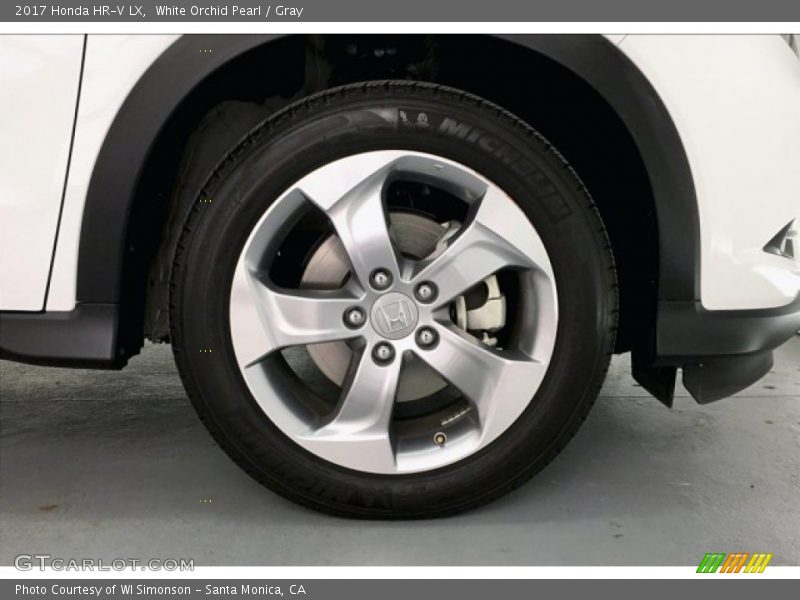 White Orchid Pearl / Gray 2017 Honda HR-V LX