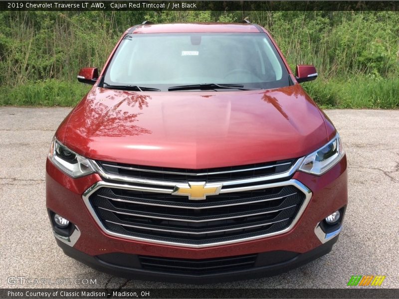 Cajun Red Tintcoat / Jet Black 2019 Chevrolet Traverse LT AWD