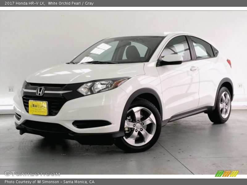 White Orchid Pearl / Gray 2017 Honda HR-V LX