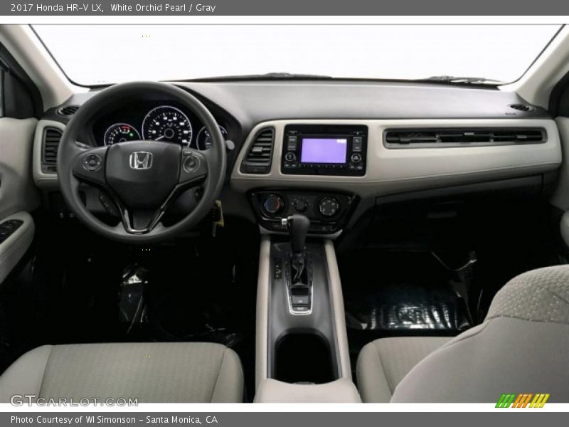 White Orchid Pearl / Gray 2017 Honda HR-V LX