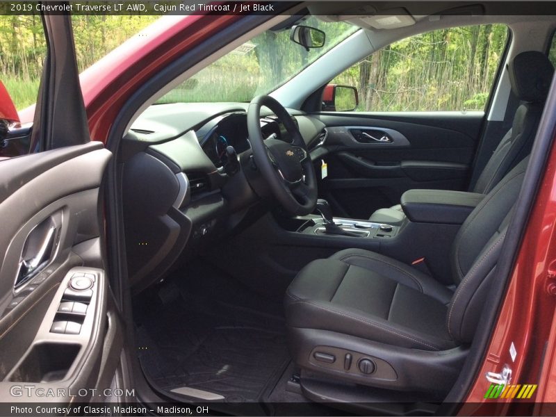 Cajun Red Tintcoat / Jet Black 2019 Chevrolet Traverse LT AWD