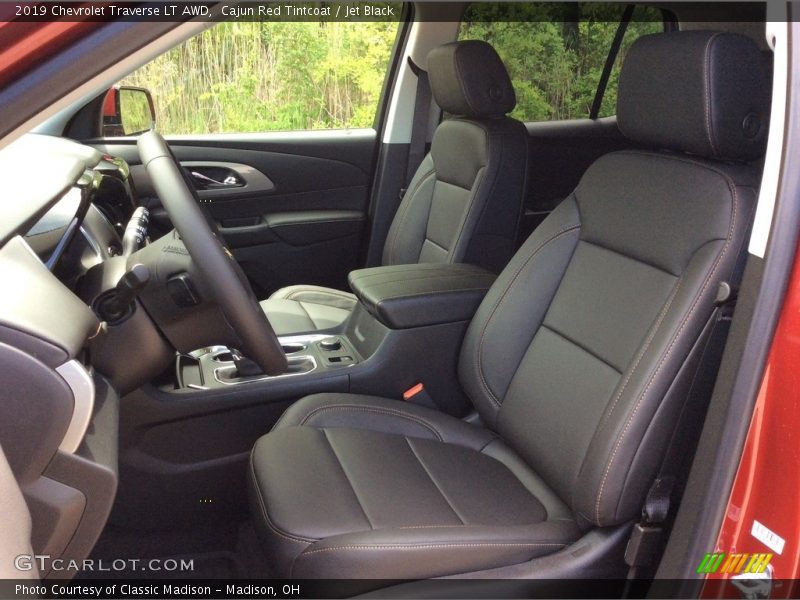 Cajun Red Tintcoat / Jet Black 2019 Chevrolet Traverse LT AWD