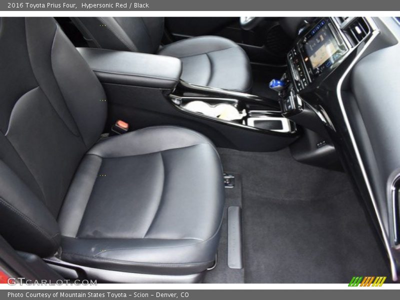 Hypersonic Red / Black 2016 Toyota Prius Four