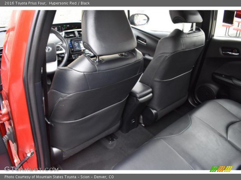 Hypersonic Red / Black 2016 Toyota Prius Four