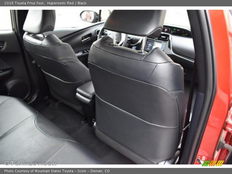 Hypersonic Red / Black 2016 Toyota Prius Four