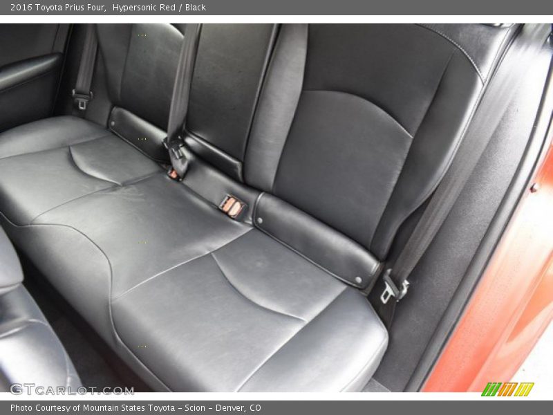 Hypersonic Red / Black 2016 Toyota Prius Four