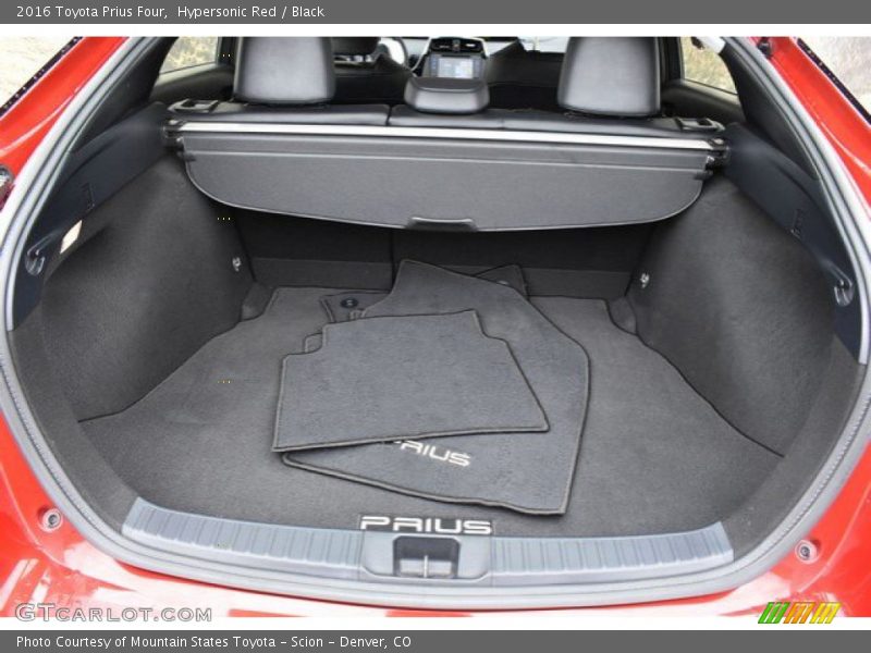 Hypersonic Red / Black 2016 Toyota Prius Four