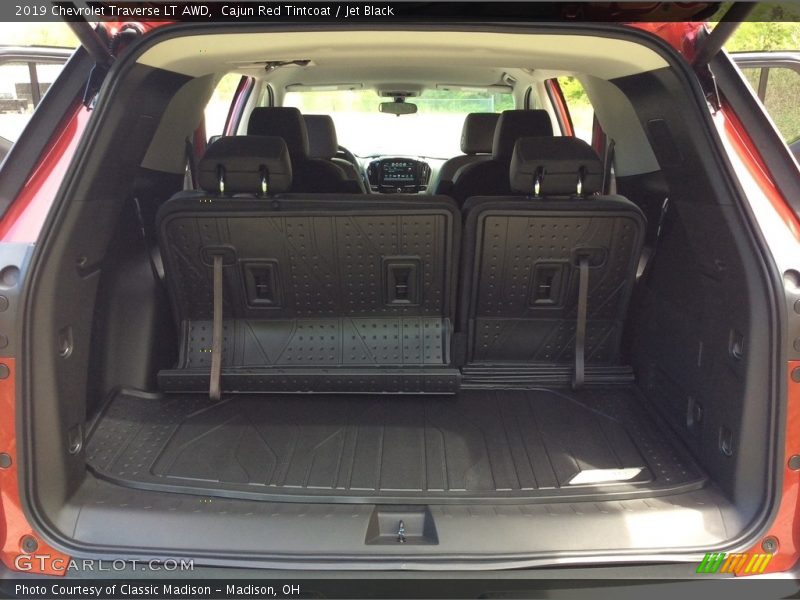 Cajun Red Tintcoat / Jet Black 2019 Chevrolet Traverse LT AWD