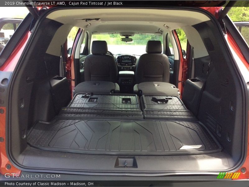 Cajun Red Tintcoat / Jet Black 2019 Chevrolet Traverse LT AWD