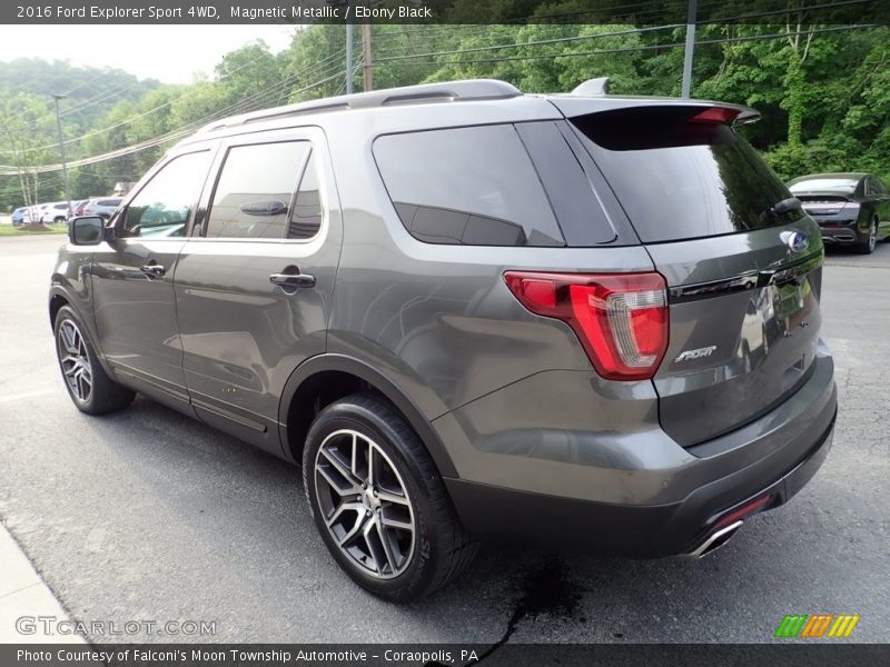 Magnetic Metallic / Ebony Black 2016 Ford Explorer Sport 4WD