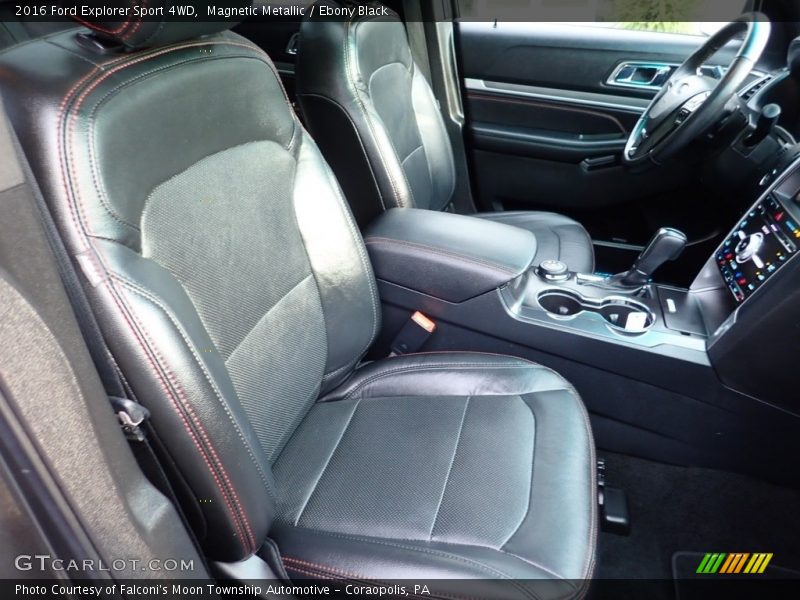 Magnetic Metallic / Ebony Black 2016 Ford Explorer Sport 4WD