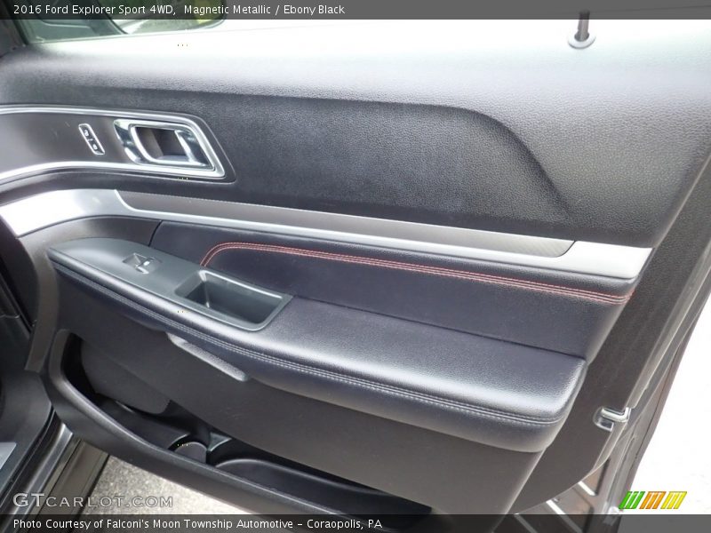 Magnetic Metallic / Ebony Black 2016 Ford Explorer Sport 4WD
