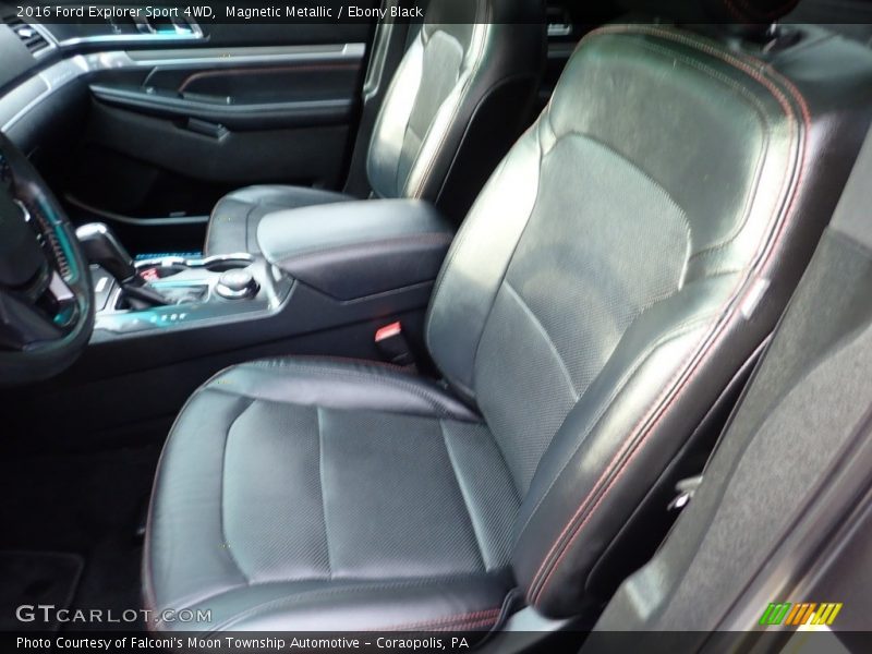 Magnetic Metallic / Ebony Black 2016 Ford Explorer Sport 4WD