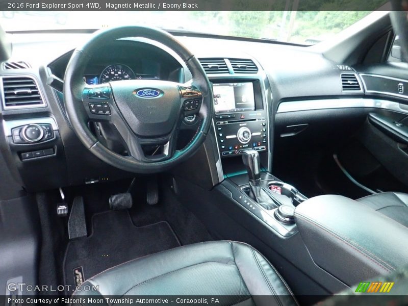 Magnetic Metallic / Ebony Black 2016 Ford Explorer Sport 4WD