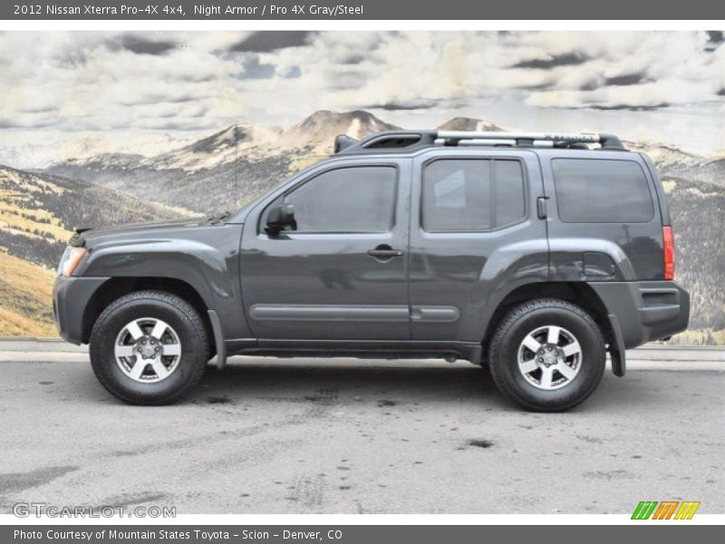 Night Armor / Pro 4X Gray/Steel 2012 Nissan Xterra Pro-4X 4x4
