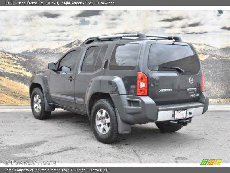 Night Armor / Pro 4X Gray/Steel 2012 Nissan Xterra Pro-4X 4x4