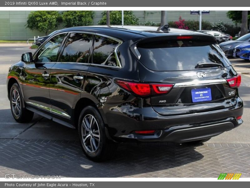 Imperial Black / Graphite 2019 Infiniti QX60 Luxe AWD