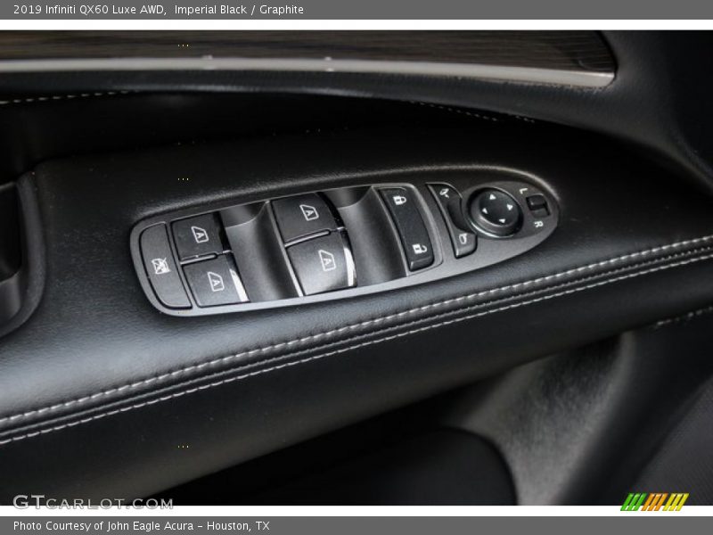 Controls of 2019 QX60 Luxe AWD