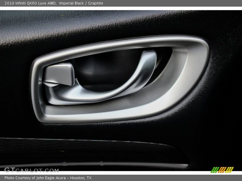 Imperial Black / Graphite 2019 Infiniti QX60 Luxe AWD