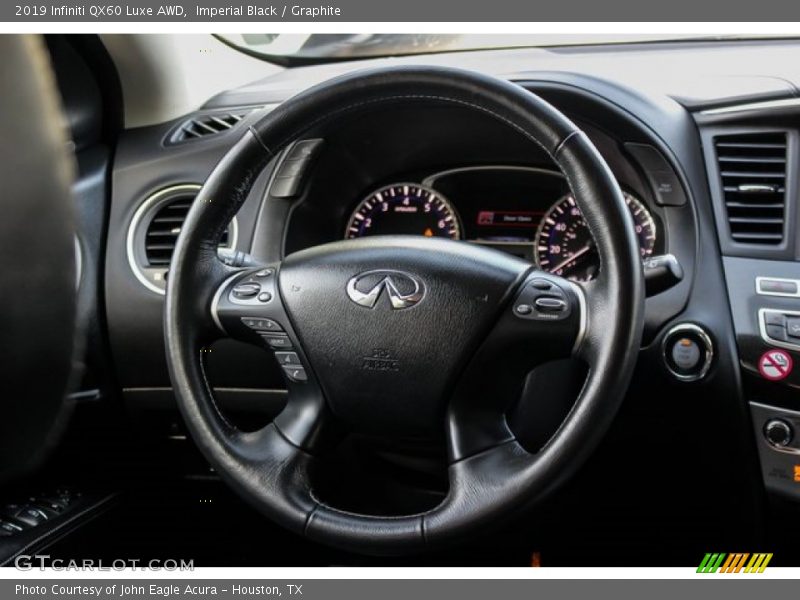  2019 QX60 Luxe AWD Steering Wheel