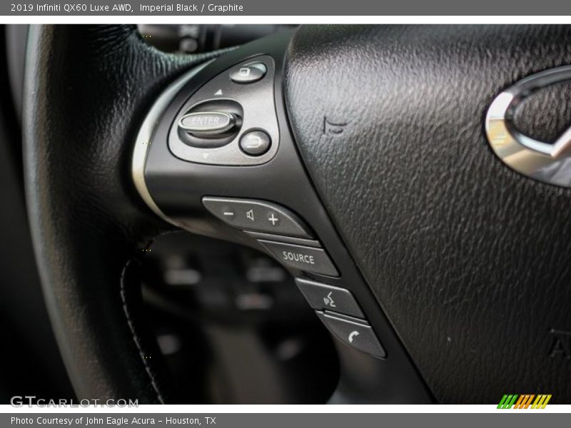  2019 QX60 Luxe AWD Steering Wheel