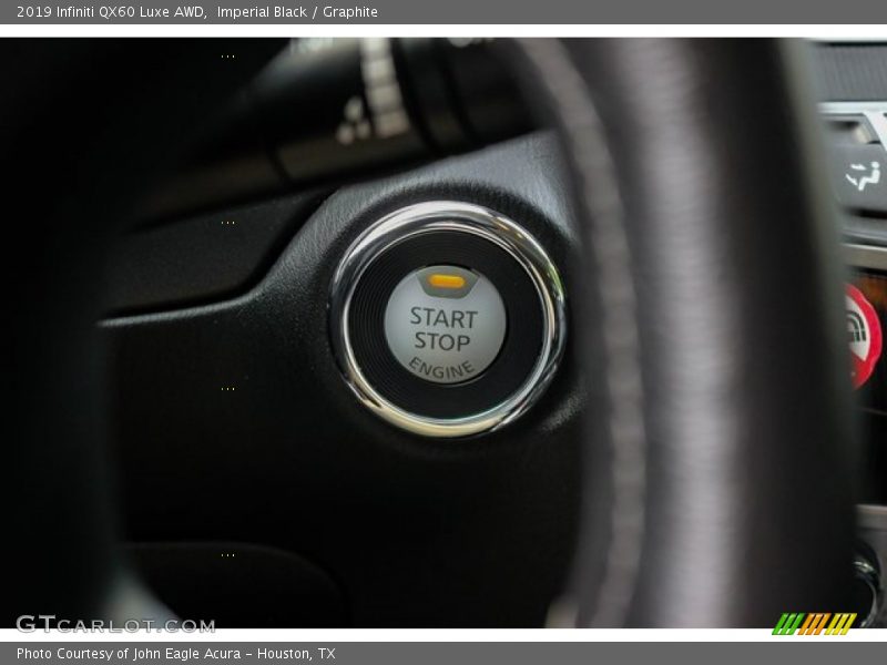 Controls of 2019 QX60 Luxe AWD