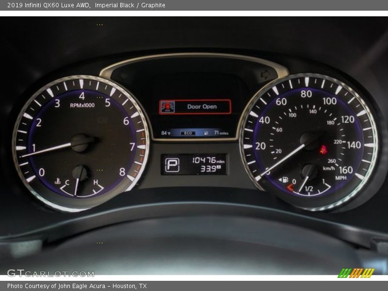  2019 QX60 Luxe AWD Luxe AWD Gauges