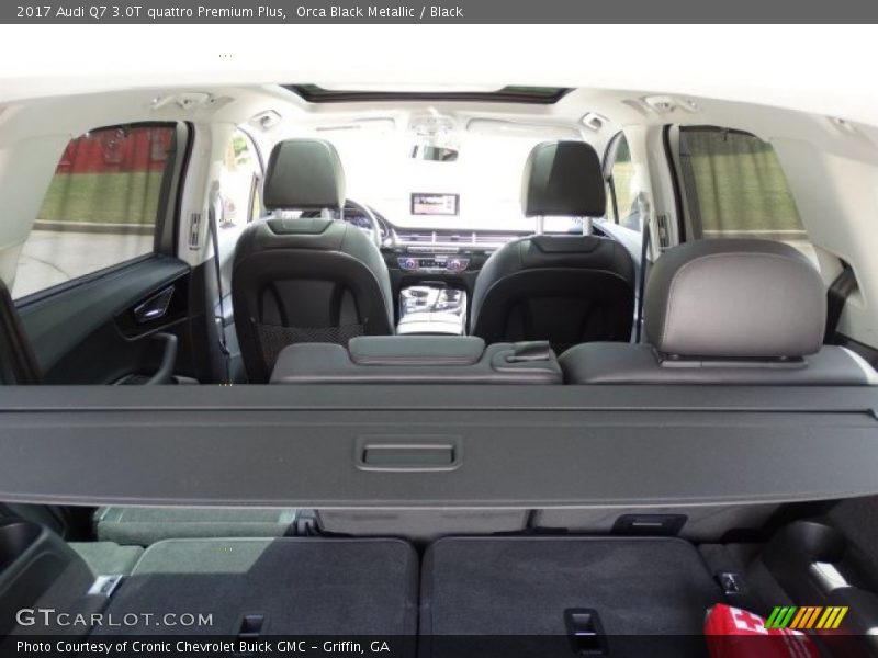 Orca Black Metallic / Black 2017 Audi Q7 3.0T quattro Premium Plus